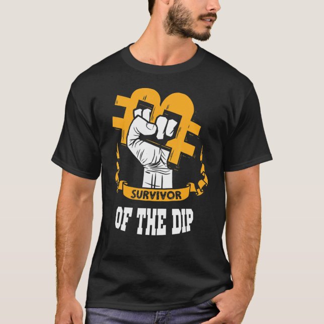 Bitcoin Utvinnare Krypto Handlare Btc Investerare  T Shirt (Framsida)