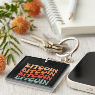Bitcoin Vågigt Snyggt Crypto Typography Design
