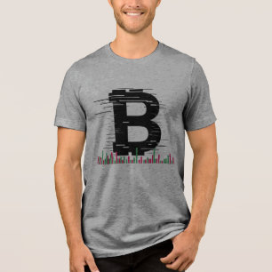 Bitcoin Volatilitet Ljusstakediagram Crypto Handel T Shirt