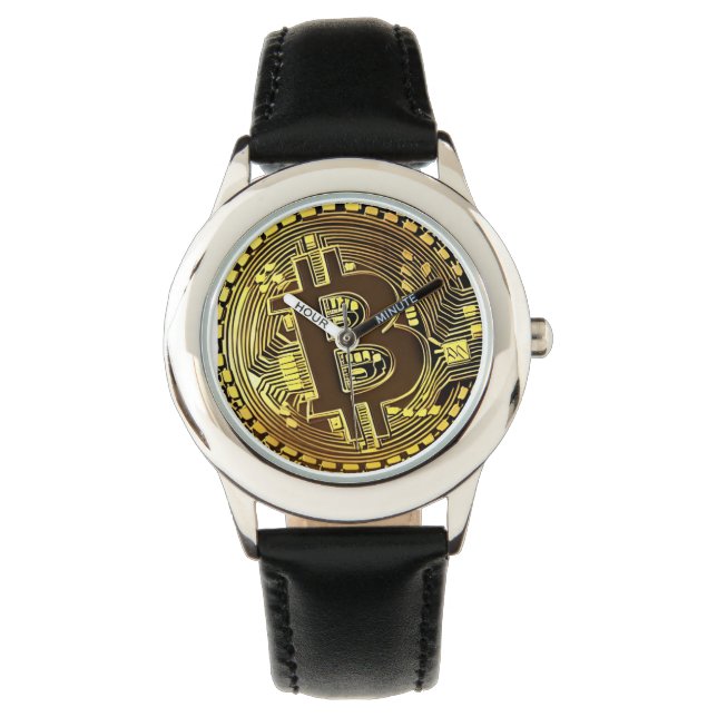 Bitcoin Watch Armbandsur (Framsida)