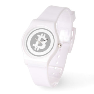 BITCOIN WATCH GRÅTT ARMBANDSUR