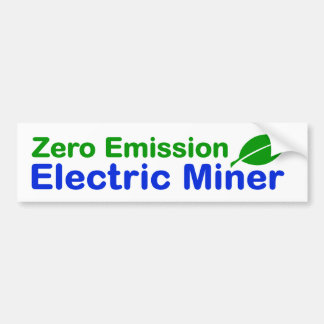 Bitcoin Zero Emission Electric Miner Bildekal