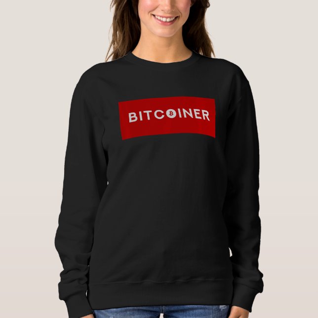 Bitcoiner Bitcoin Kärlek T Shirt (Framsida)
