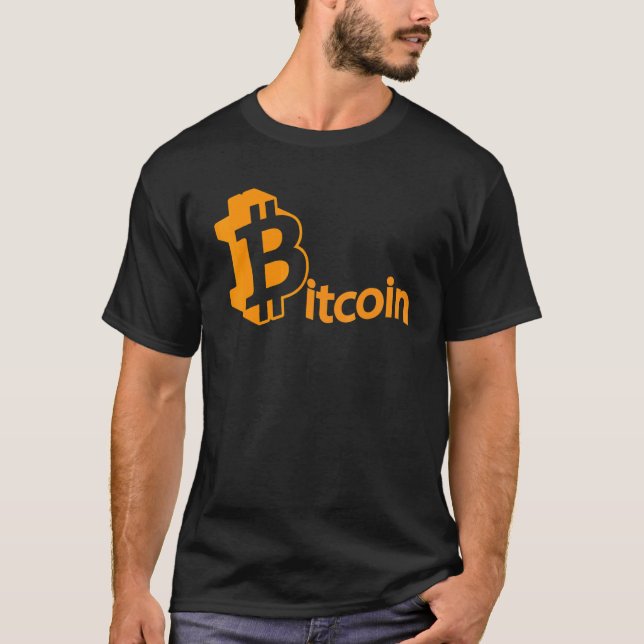 Bitcoins  For Crypto Currency Traders Bitcoin T Shirt (Framsida)