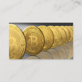 Bitcoins Visitkort