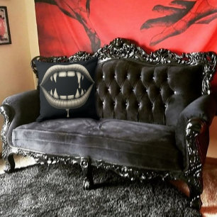 Bite Me Gothic Vampire Kudde