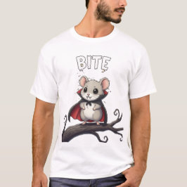 Bite – Vampire Mus TinyFur Halloween T-shirt