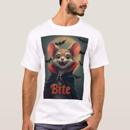 Bite – Vampyr Mus TinyFur Halloween T-shirt