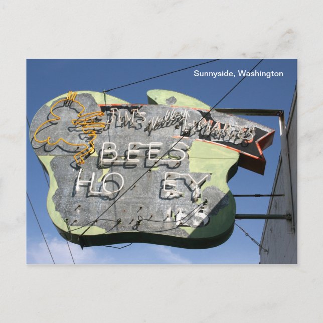 Bitecken Sunnyside, Washington Vykort (Framsida)