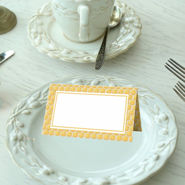 Bitemat Honeycomb första bidagen Livsmedelsmärknin Placeringskort (Skapare uppladdad)