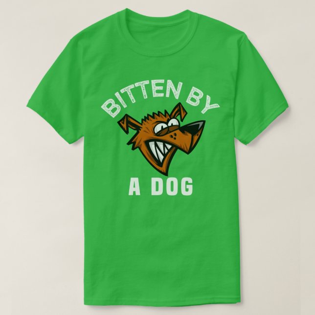 Biten av en Bita för Hund av Hund T Shirt (Design framsida)