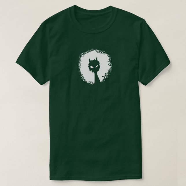 Bitey bräkenmanar T-tröja T-shirt (Design framsida)