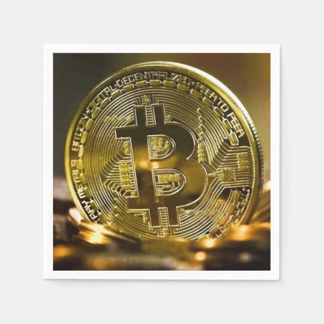 bitmynt pappersservett (Framsidan)