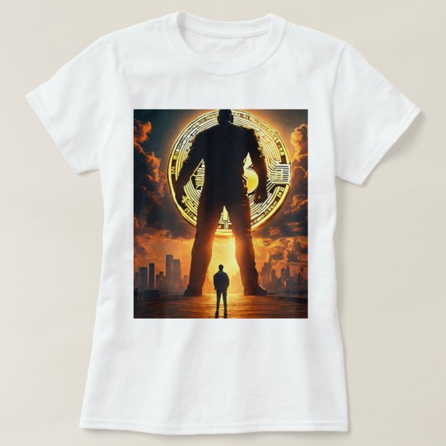 Bitmyntbild T Shirt (Design framsida)