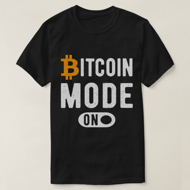 Bitmyntläge vid BTC-kryptering Manar som spelar 2 T Shirt (Design framsida)