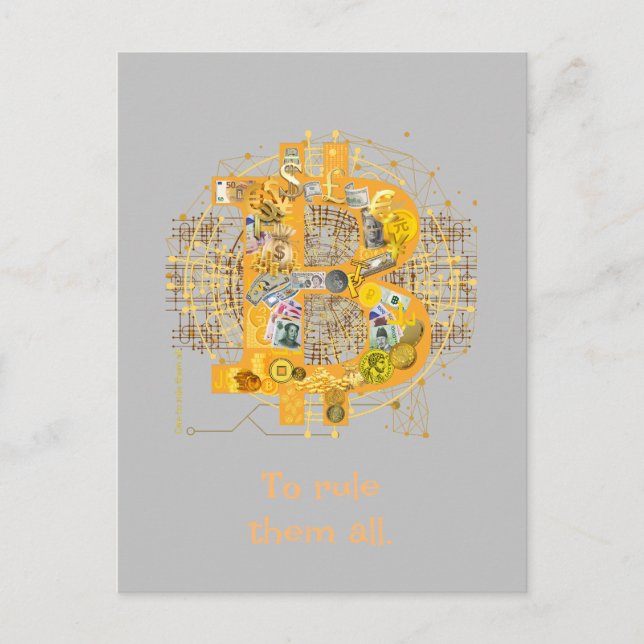 Bitmyntregel Vykort (Framsida)