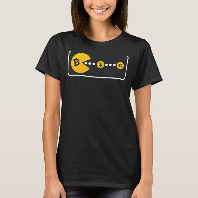 Bitmyntsparametrar och eurovaluta - Nej T Shirt (Framsida)