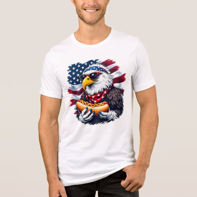 Bitor med stjärnor, Rand och sizzling T Shirt (Framsida)