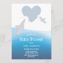 Bitor och hajar | Inbjudan till babyvisningsprogra