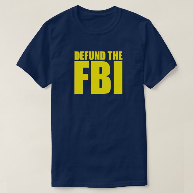 BITRÄDA FBI-T-Shirt T Shirt (Design framsida)