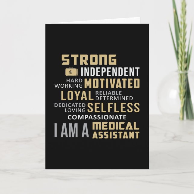 Biträdande assistent vid Doktor Nurse Funny Kort (Framsida)