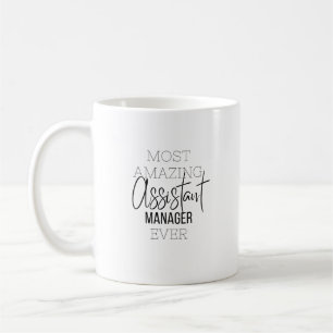 biträdande chef kaffemugg