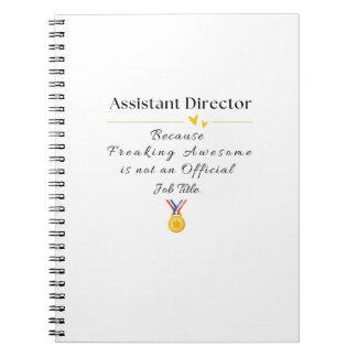 Biträdande direktör anteckningsbok