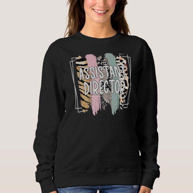 Biträdande direktör för Best Assistant Day T Shirt (Framsida)