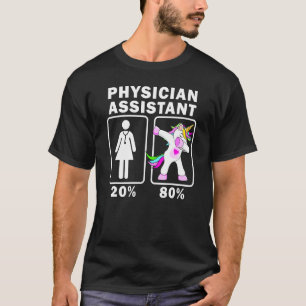 Biträdande doktor Unicorn 20 80 Princil T Shirt