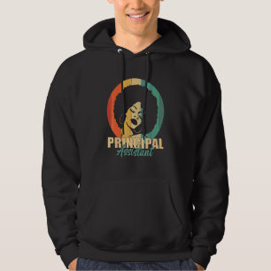 Biträdande huvudansvarig för Afro-jobbtitel Skolar Hoodie