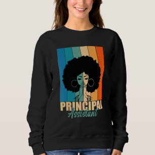 Biträdande huvudansvarig för Afro-jobbtitel Skolar T Shirt