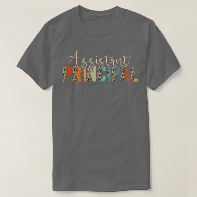 Biträdande huvudansvarig, lektionspersonal t shirt (Design framsida)