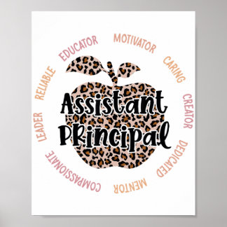 Biträdande huvudleopard-apple-jobbtitel poster