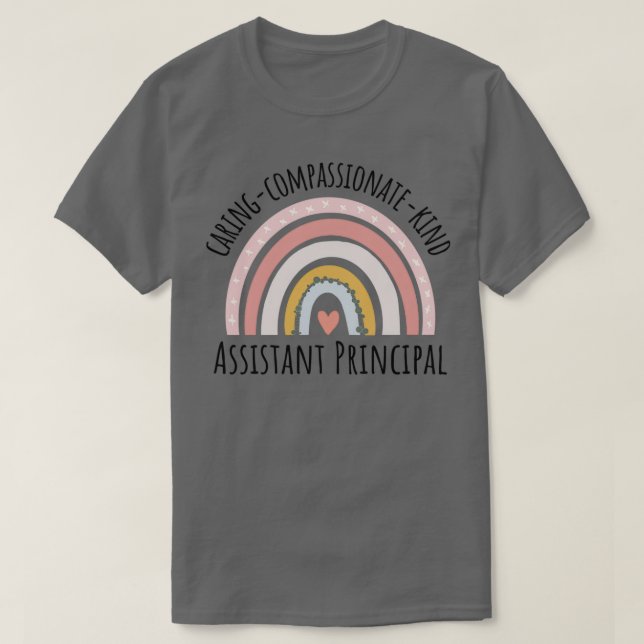 Biträdande huvudman Pastel Rainbow 1 T Shirt (Design framsida)
