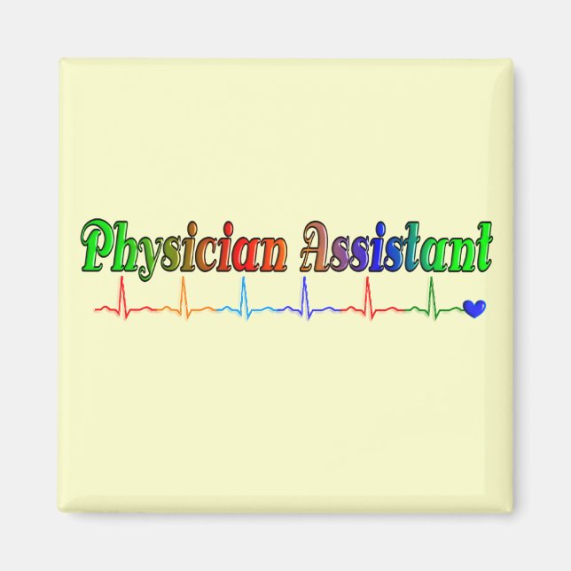 Biträdande läkarassistenter T-Shirts och mer Magnet (Framsidan)