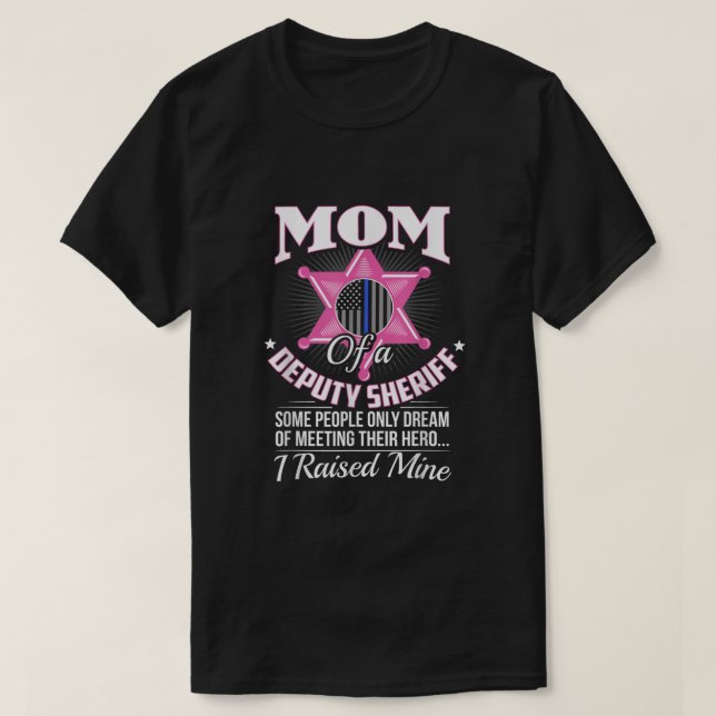 Biträdande Mamma-presentatör Biträdande Mamma Shir T Shirt (Design framsida)