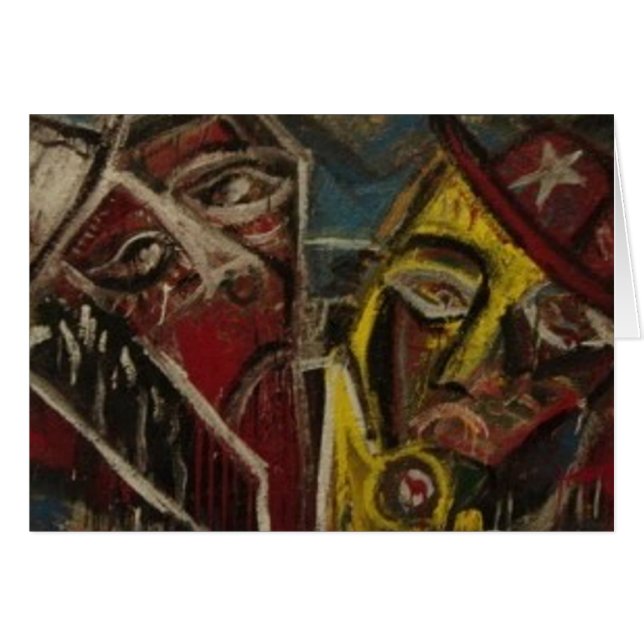 Biträdande och Sherrif Hälsningskort (Framsidan Horizontal)