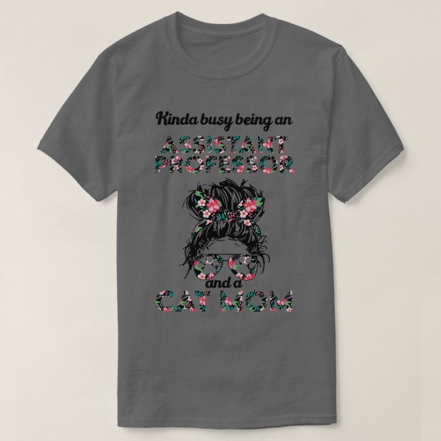 Biträdande professor i mamma-gåvor t shirt (Design framsida)