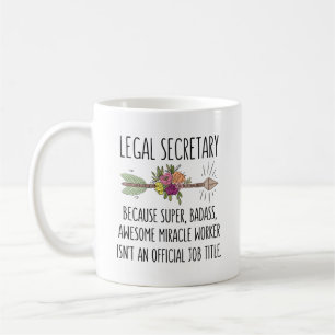 Biträdande rättssekreterare vid Paralegal Kaffemugg