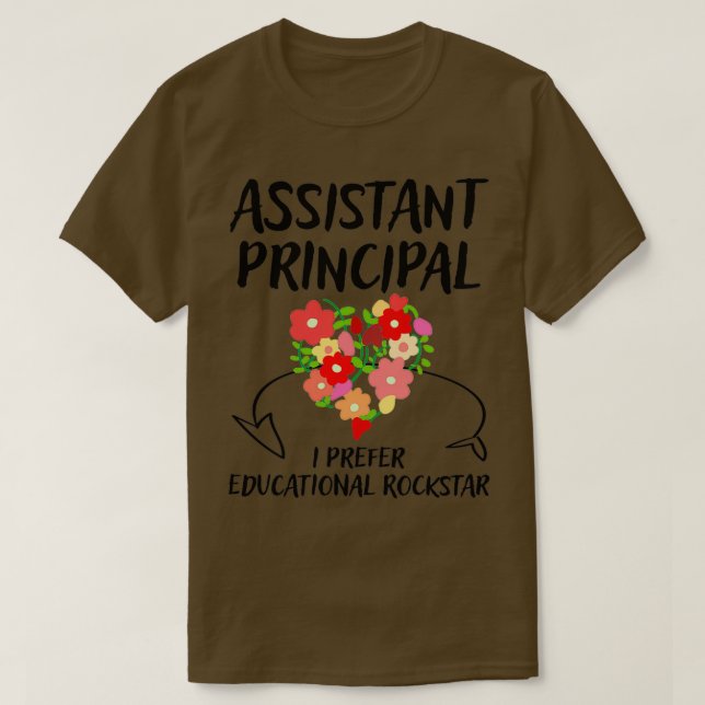 Biträdande rektor i skolan 18 t shirt (Design framsida)