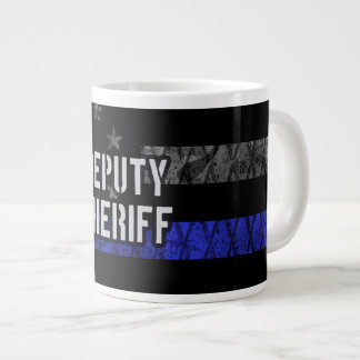 Biträdande sheriff Distress Flagga Jumbo Mugg