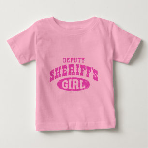 Biträdande sheriff Girl Tee