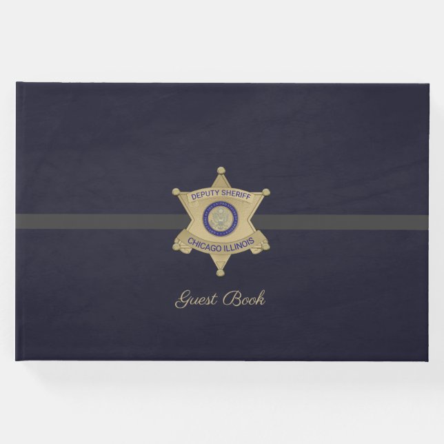 Biträdande sheriff Guest Bok (Framsida)