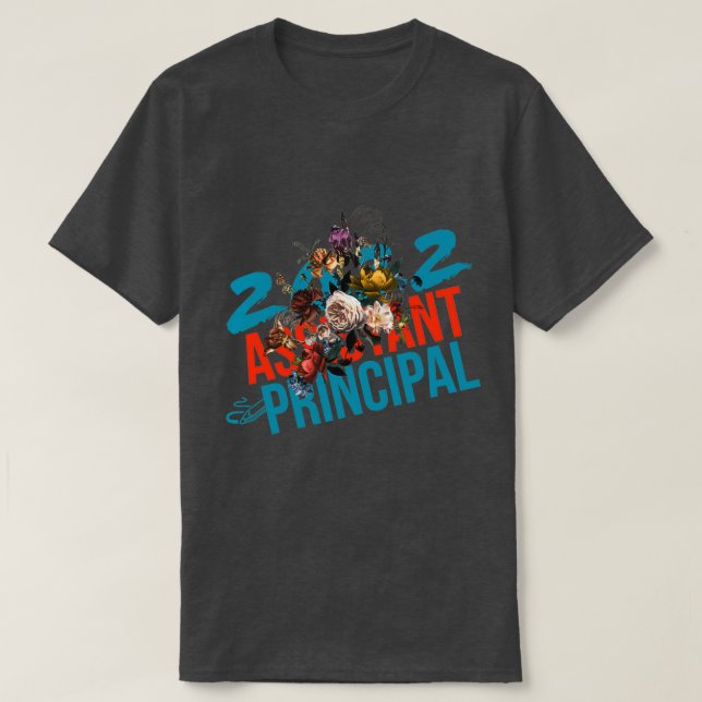 Biträdande skoldirektör internationell t shirt (Design framsida)