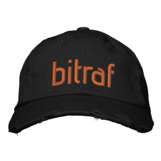 Bitraf - brodertak broderad keps
