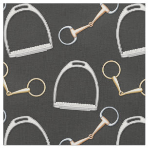 Bits and Stirups Equestrian (liten ) Tyg