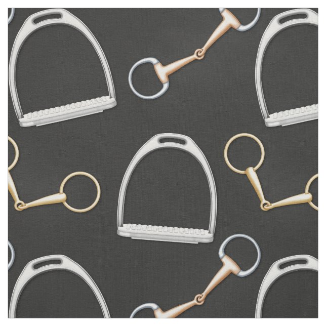 Bits and Stirups Equestrian (stor ) Tyg (Provkarta)