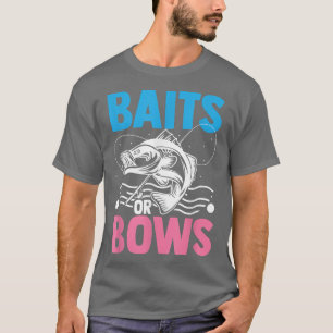 Bits eller Bows Funny Baby Announcement Gender Rev T Shirt