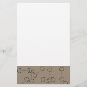Bits för hästar från Beige Brevpapper