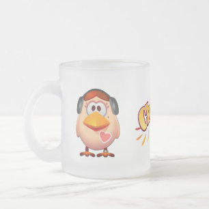 Bitsy frostad Glass mugg